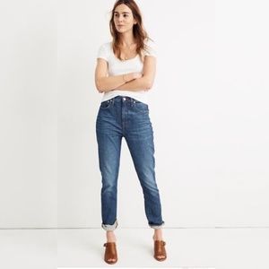 Madewell // The High Rise Slim Boyjean Eco Edition